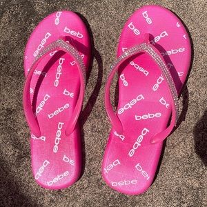 Super cute Bebe sandals!